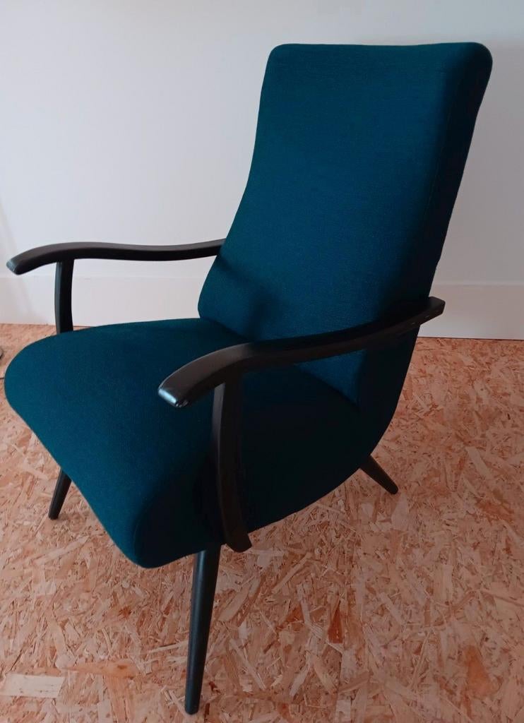 Authentiek vintage zeteltje, opnieuw bekleed, Enlèvement, Comme neuf, Une personne