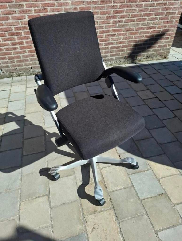 HAG03 350 - zwart, ergonomisch, Ophalen, Ergonomisch, Zwart, Bureaustoel