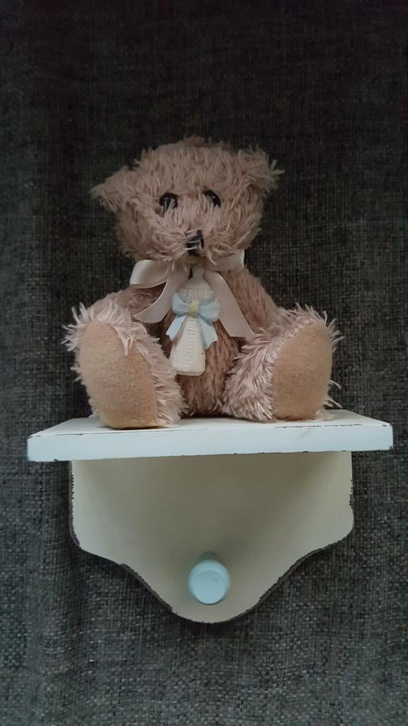 Kapstok met oldschool beer, Ophalen of Verzenden, Zo goed als nieuw, Kraamcadeau