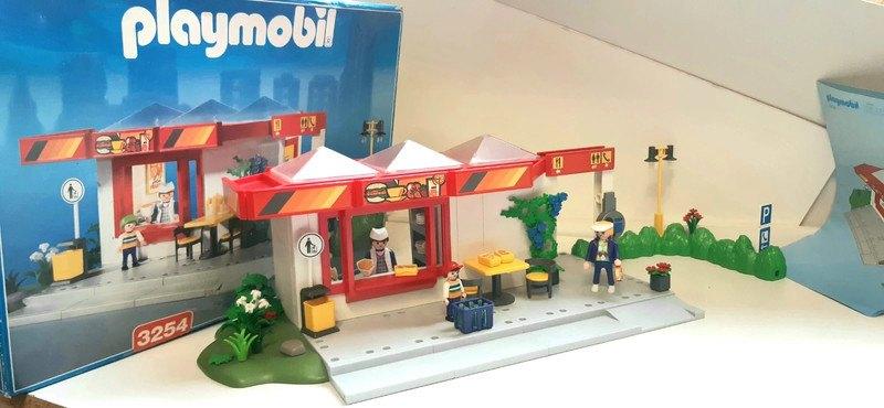 Playmobil 3254 Restoroute dans la boîte, Enlèvement ou Envoi, Comme neuf, Ensemble complet
