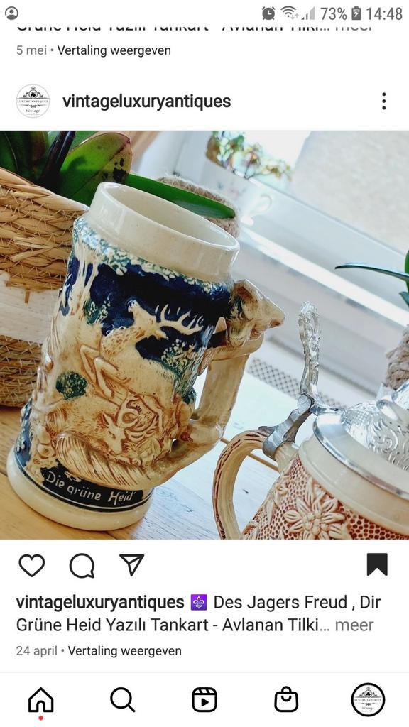 Chope à bière, Antiquités & Art, Enlèvement ou Envoi