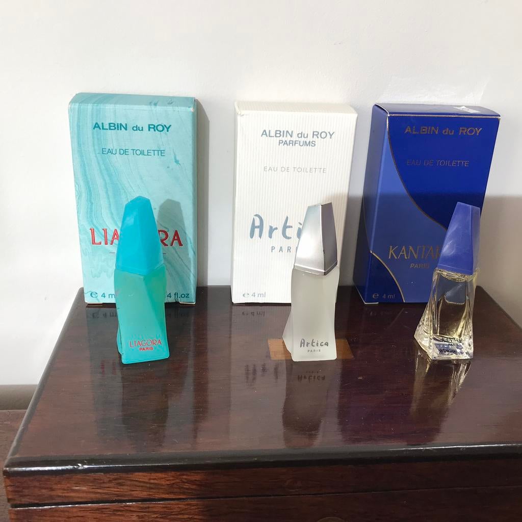 Parfum miniaturen Albin du Roy, Collections, Enlèvement ou Envoi