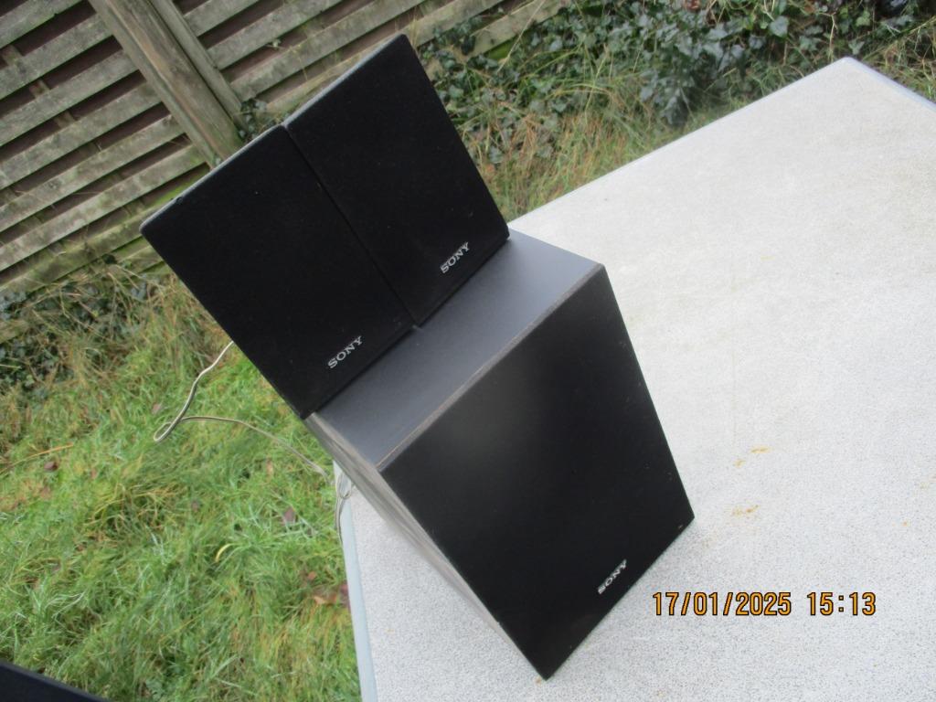geluidsinstallatie sony, Audio, Tv en Foto, Luidsprekerboxen, Ophalen of Verzenden, Zo goed als nieuw, Sony