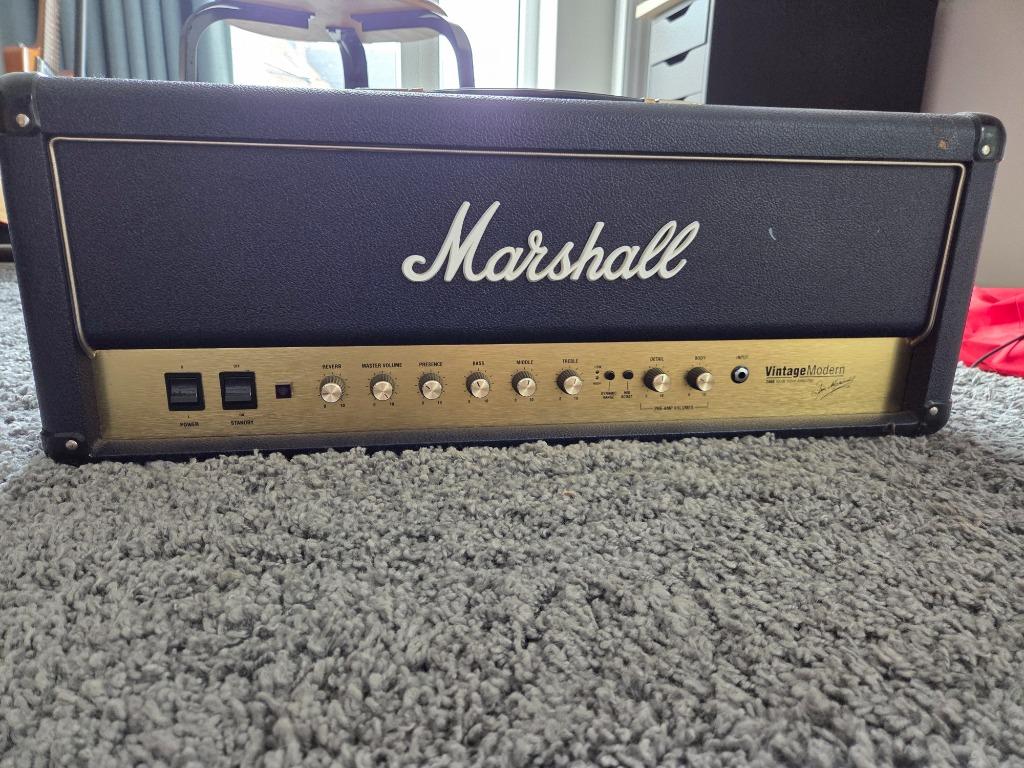 Marshall vintage modern 2466, Ophalen of Verzenden, Gebruikt, Gitaar, 100 watt of meer