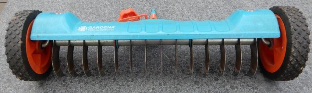 Gardena verticuteerroller, Tuin en Terras, Ophalen, Zo goed als nieuw, Gardena