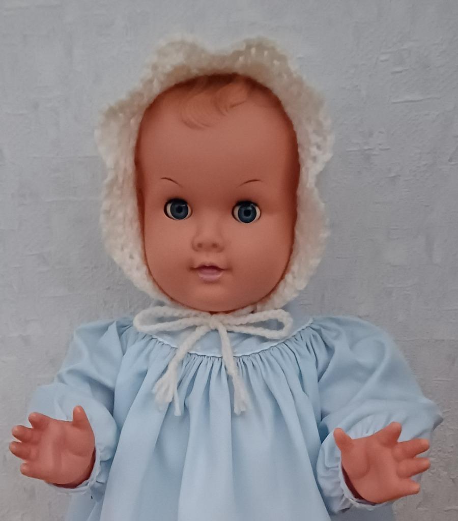 pop - authentieke Ratti babypop uit 1961 – 58 cm, Verzamelen, Poppen, Babypop, Ophalen
