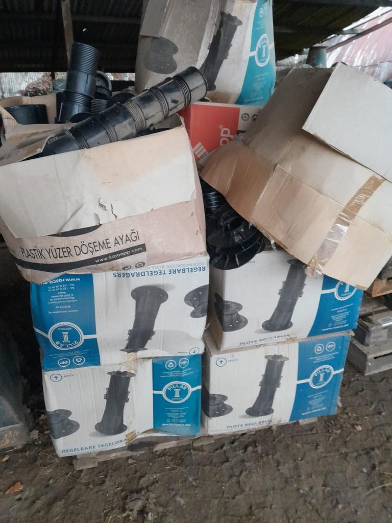 tegeldragers partij, Ophalen, Zo goed als nieuw