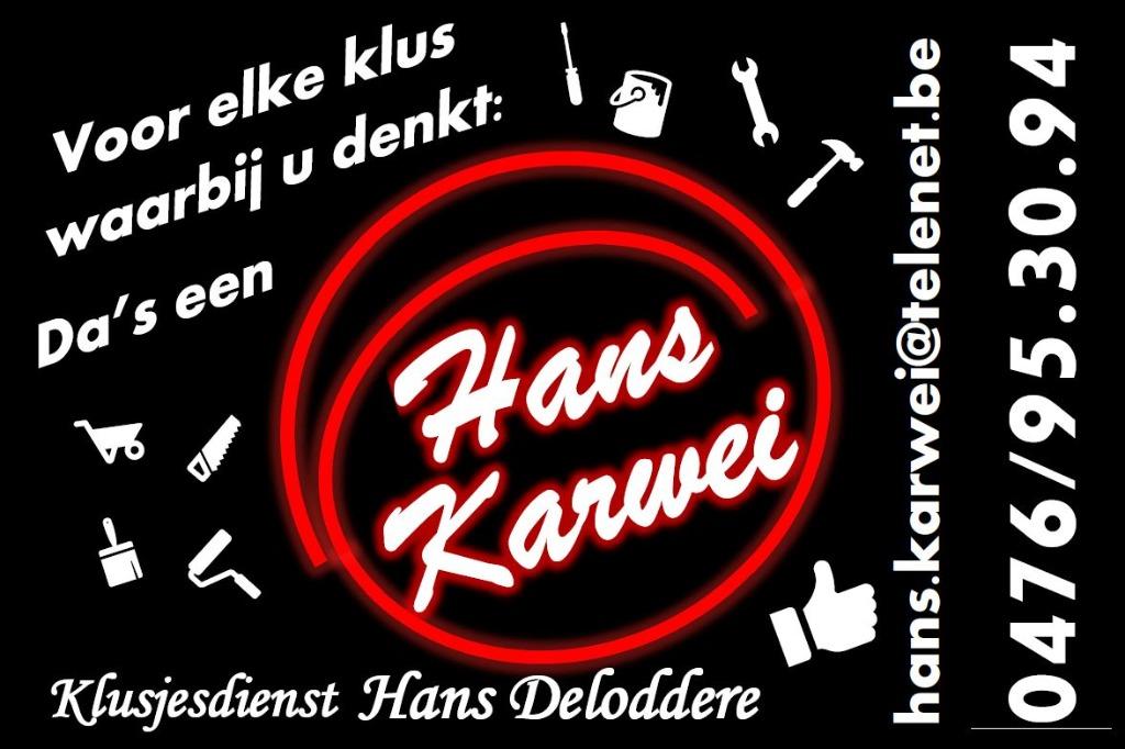 Klusjesdienst Hans Karwei
