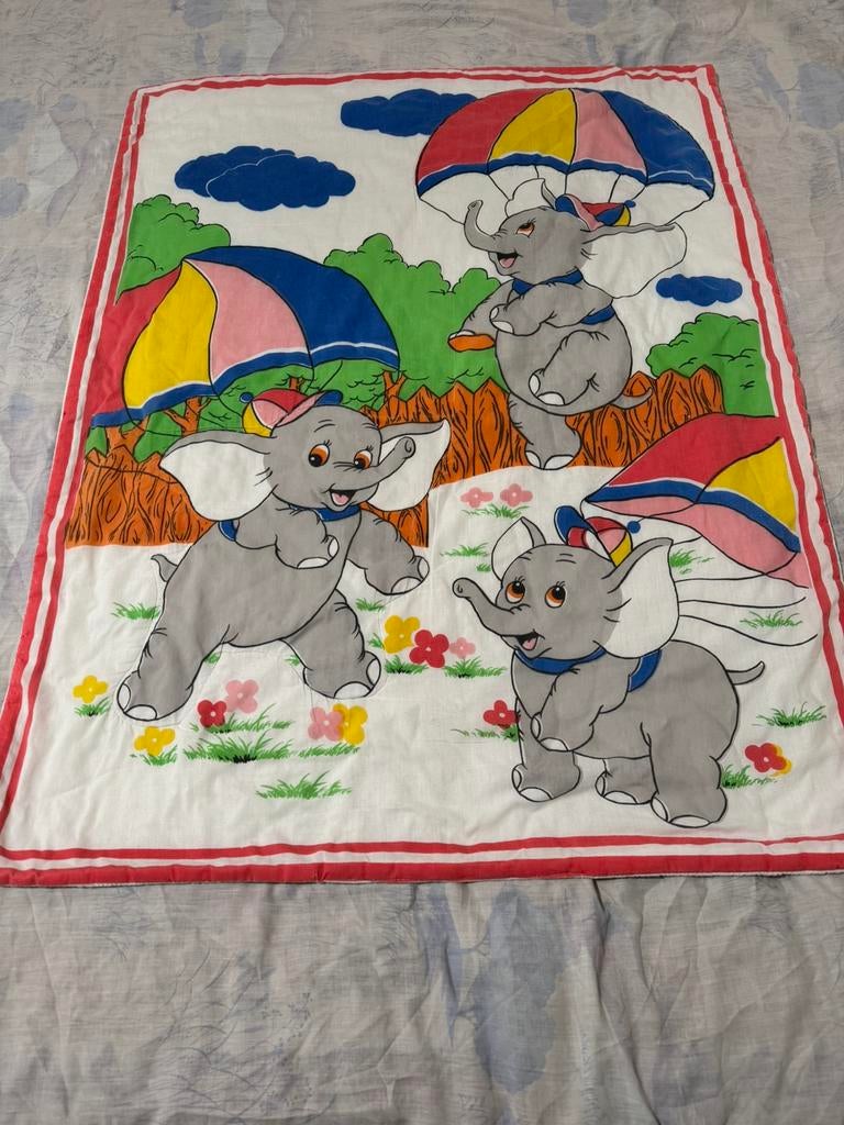 Couverture enfant BABAR 111 X 86 cm, Ophalen, Gebruikt, Jongetje of Meisje, Deken of Dekbed