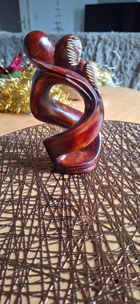 Couple bois ebene, Antiquités & Art, Enlèvement