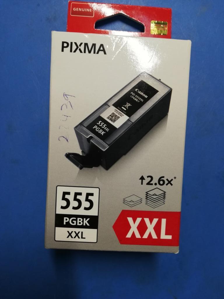 Canon PGI-555PGBK XXL Inktcartridge Zwart Extra hoge capacit, Ophalen of Verzenden, Nieuw, Cartridge, Canon