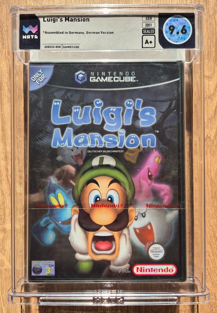 Sealed Graded Nintendo GameCube en Wii U games VGA WATA PSA, Games en Spelcomputers, Games | Nintendo GameCube, Nieuw, Verzenden