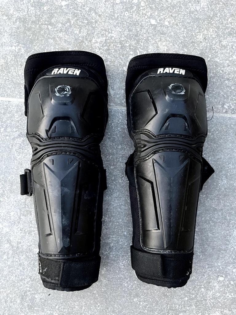 Raven Kinder kniebeschermers, Motos, Seconde main, Vêtements de motocross, Raven, Enlèvement