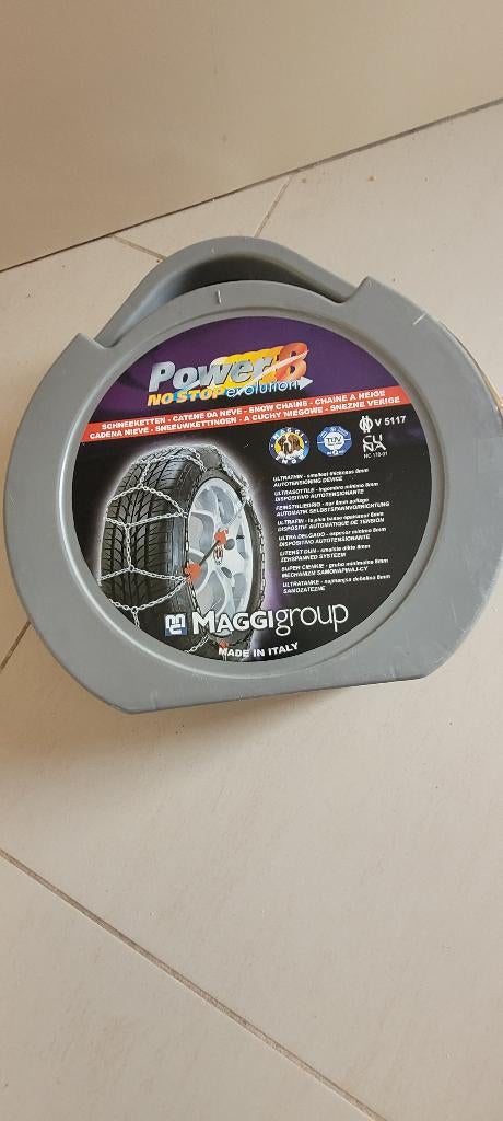Chaînes à neige Power 8 No Stop Evolution, Enlèvement ou Envoi, Utilisé