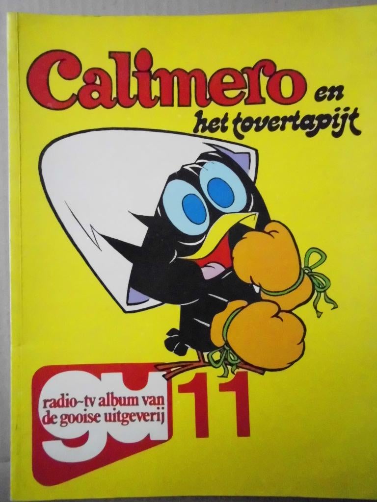 Calimero - Calimero en het tovertapijt, Eén stripboek, Ophalen of Verzenden, Gelezen