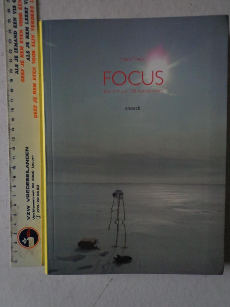 kunstboek Hans Theys Focus Een blik op 100 kunstenaars, Livres, Art & Culture | Arts plastiques, Peinture et dessin, Enlèvement ou Envoi