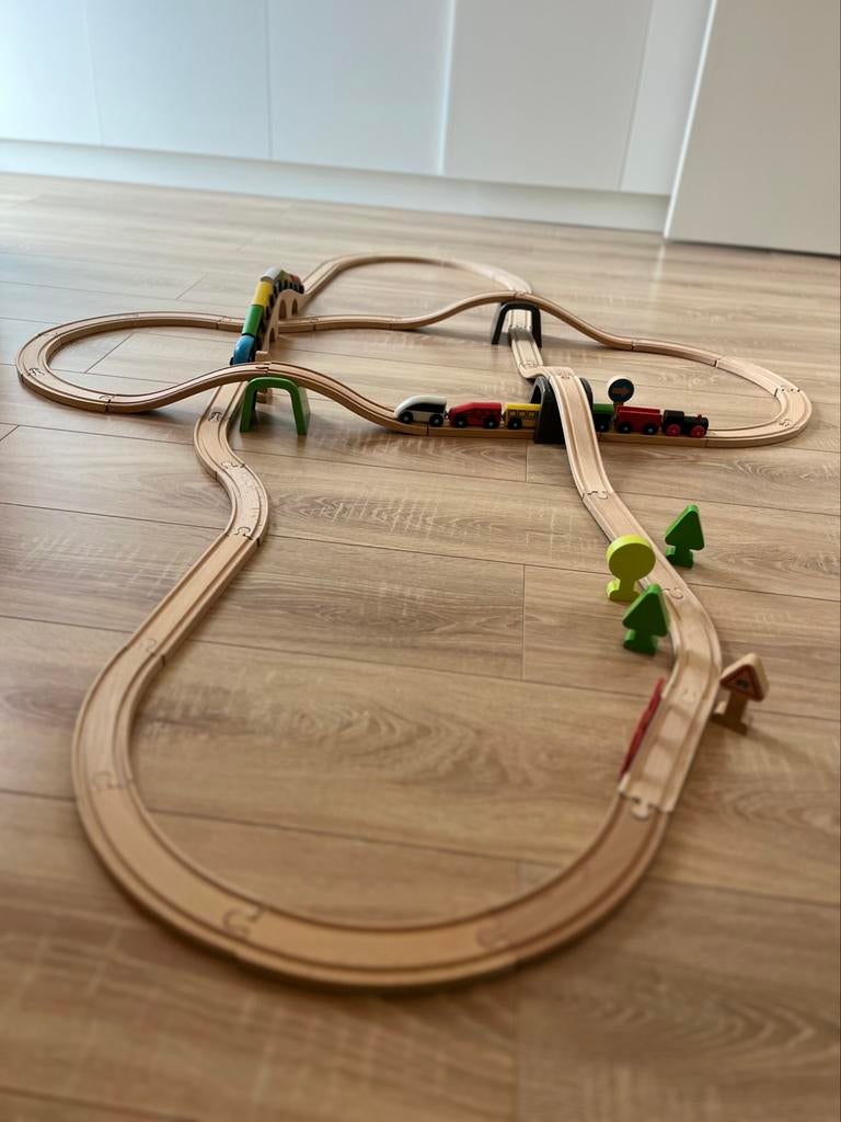 Treinset met rails, Kinderen en Baby's, Speelgoed | Duplo en Lego, Ophalen