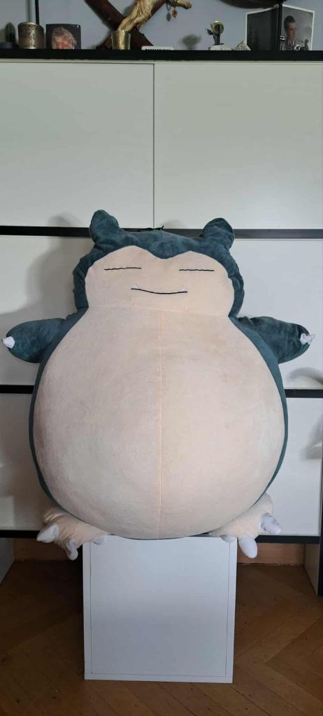 XXL Pokémon Snorlax knuffel, Kinderen en Baby's, Ophalen, Zo goed als nieuw, Overige typen
