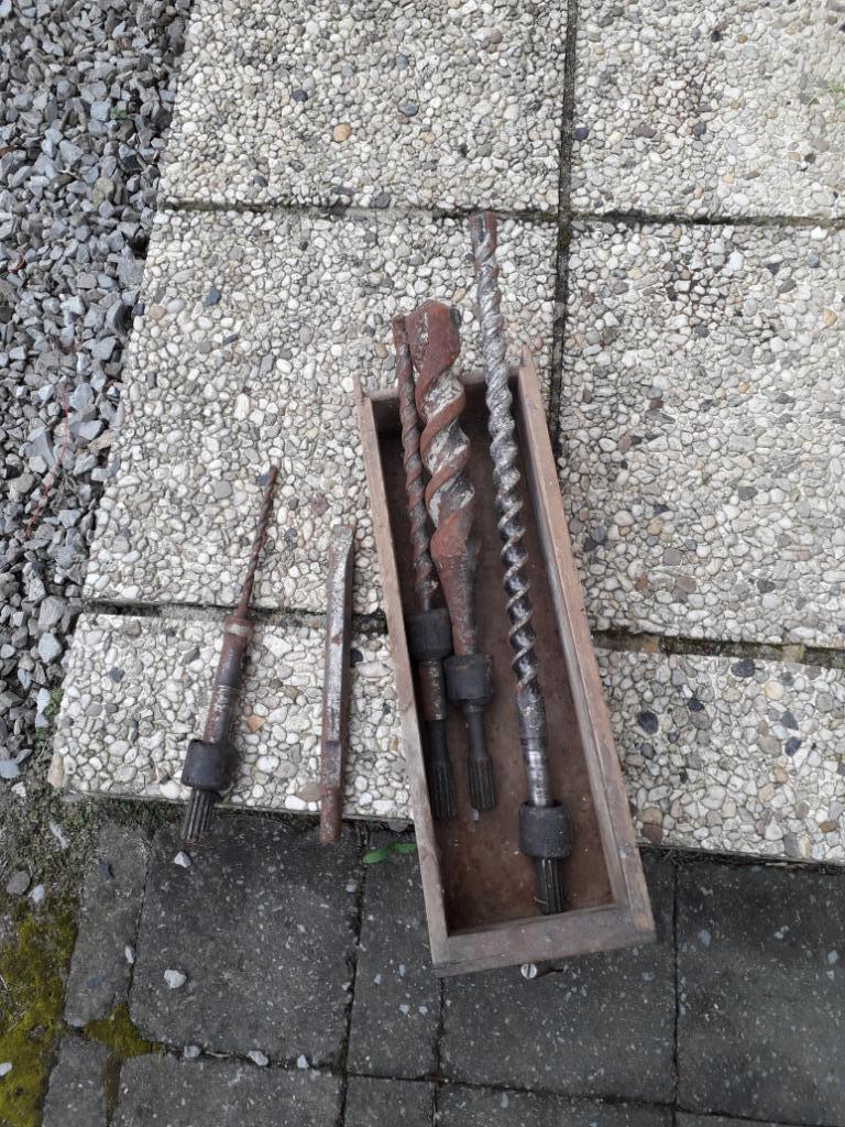 Mèches au carbure pour la pierre, Bricolage & Construction, Enlèvement, Utilisé