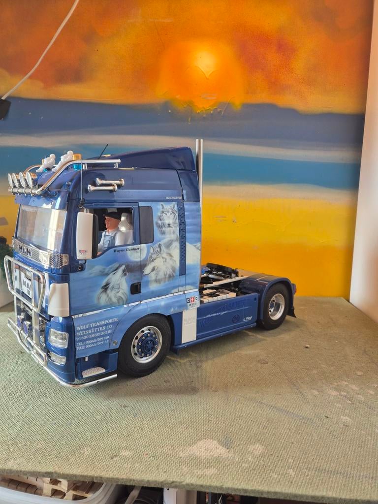 MAN tgx 1/14, Hobby en Vrije tijd, Ophalen