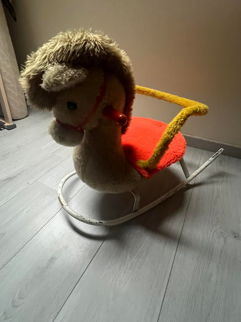 Vintage schommelpaard, Ophalen, Gebruikt