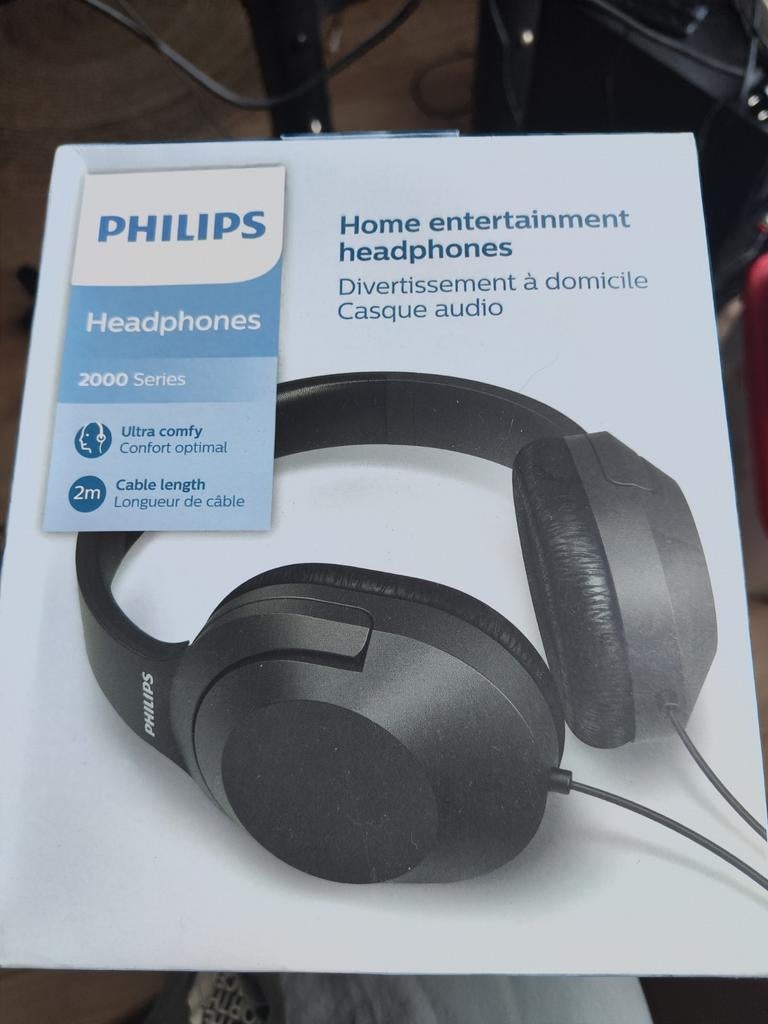 Philips TAH2005BK/00, Audio, Tv en Foto, Hoofdtelefoons, Op oor (supra aural), Philips, Ophalen