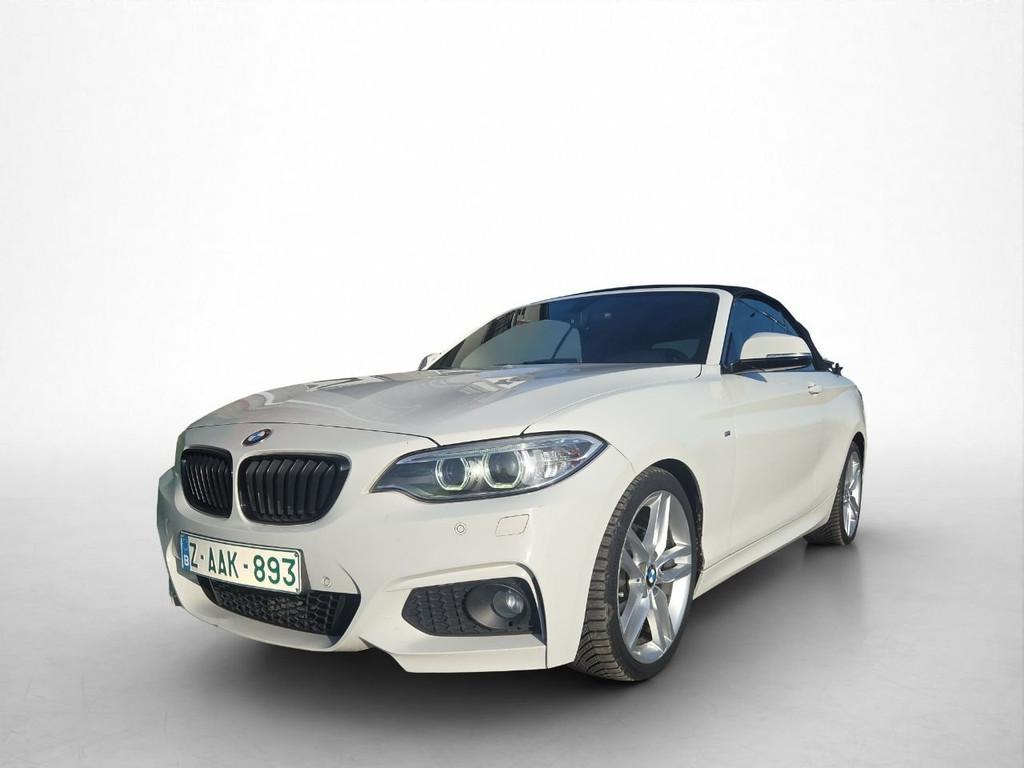 BMW 2 Serie 220 Cabrio M-PACK (bj 2017, automaat), Auto's, BMW, Automaat, Achterwielaandrijving, 4 cilinders, Wit