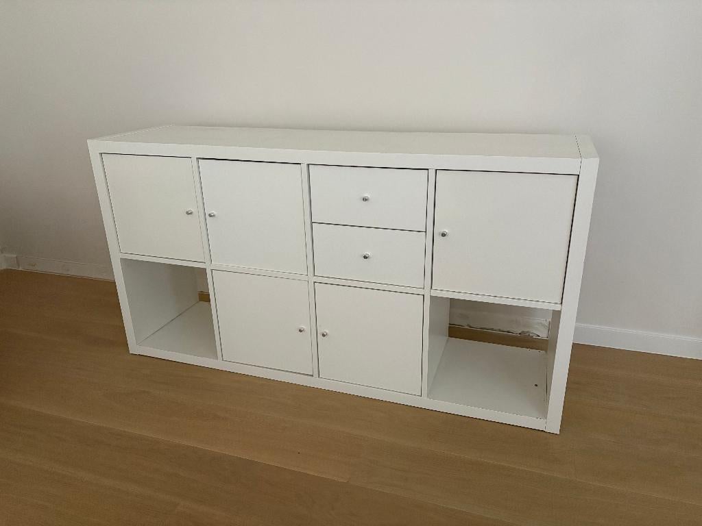 Kallax Ikea déjà aménagé, Maison & Meubles, 25 à 50 cm, Moins de 100 cm, Enlèvement, Utilisé