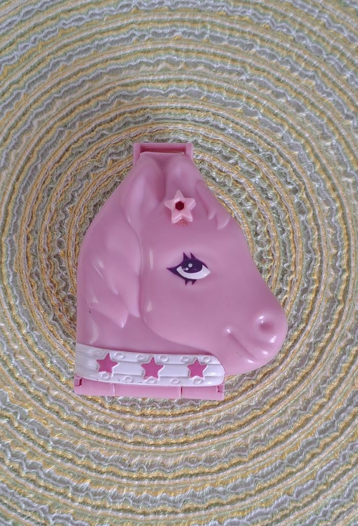 Polly Pocket - Polly's Western Pony - Bluebird 1995, Kinderen en Baby's, Speelgoed | Poppen, Ophalen of Verzenden, Gebruikt, Overige typen