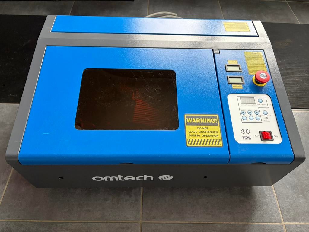 Omtech k40 co2 laser graveermachine, Ophalen, Nieuw