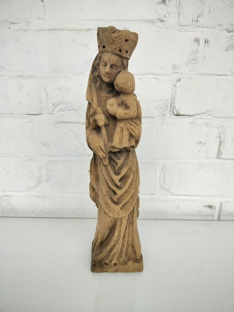 Houten Maria Beeld, Ophalen