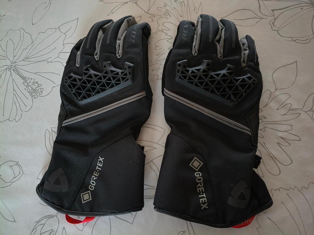 REV'IT! Contrast GTX Zwart - Grijs  Gore Tex Maat XL, Ophalen, Heren, Nieuw zonder kaartje, Handschoenen