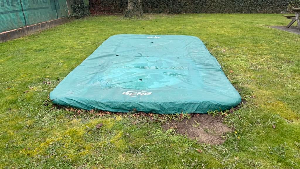 BERG Trampoline Ultim Favorit - InGround - 410 x 250 cm, Ophalen, Zo goed als nieuw