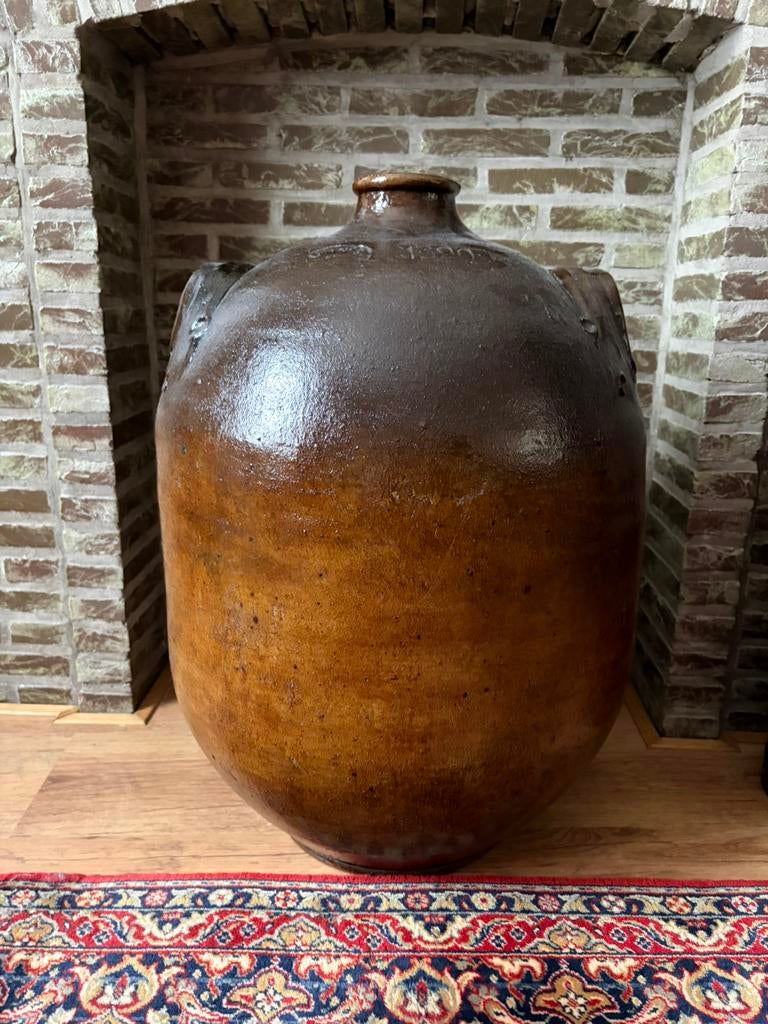 Antieke stenen kruik H 60cm, Ophalen