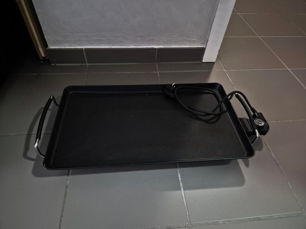 Grill plaat, Ophalen of Verzenden, Zo goed als nieuw