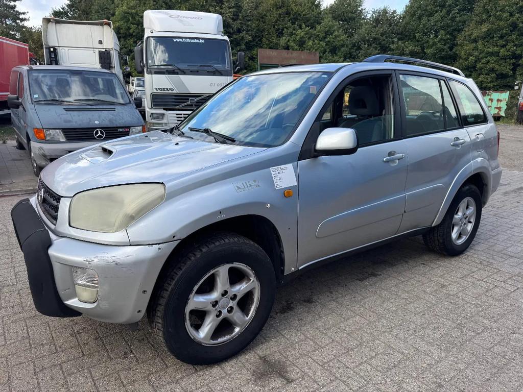 Toyota RAV4 *AIRCO-CLIME-5DOOR* (bj 2002), Autos, Toyota, Argent ou Gris, Achat, Entreprise, Boîte manuelle