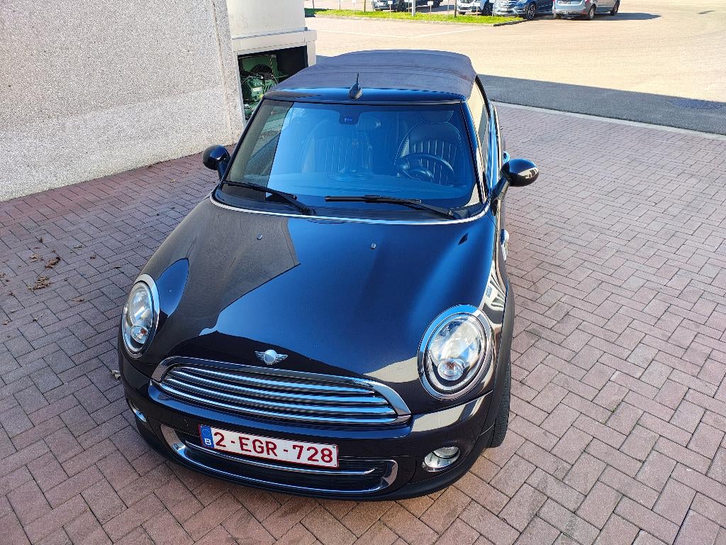 Mini te koop, Auto's, Mini, 1600 cc, Parkeersensor, Leder, Bruin