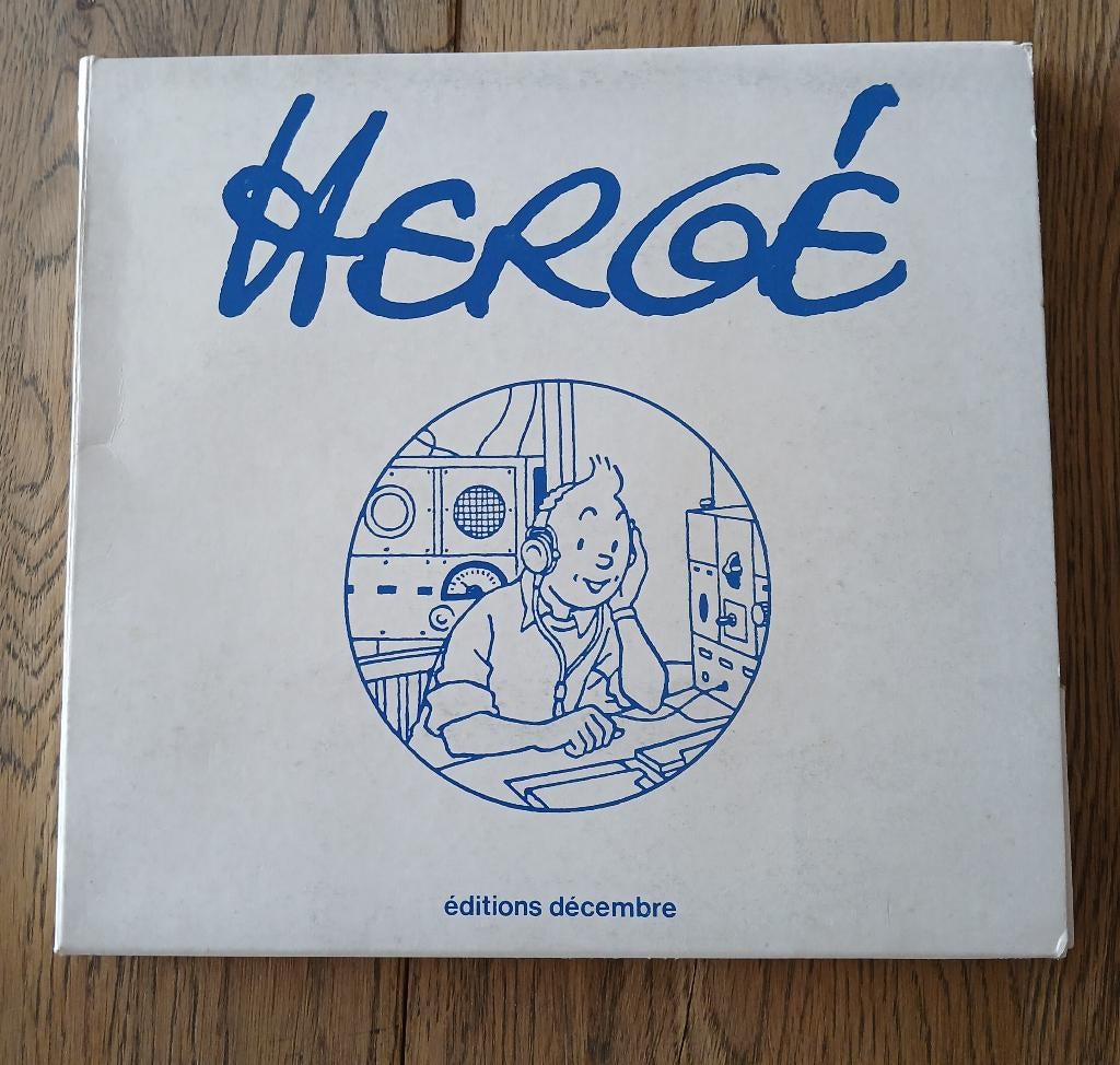 Hergé, le livre-cassette de Benoit Peeters, Collections, Enlèvement, Tintin