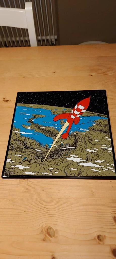 2 Emaille borden kuifje, Ophalen, Gebruikt, Overige typen