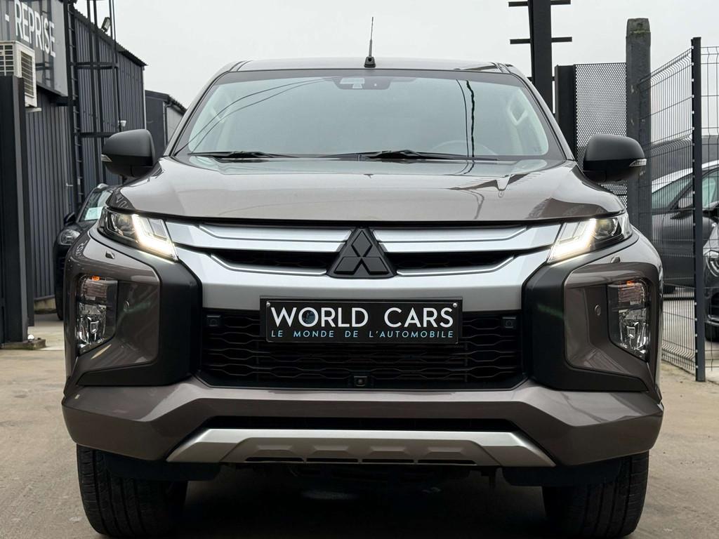 Mitsubishi L200 2.3 DI-D 4WD-II TVAC*BTWIN BOITE AUTO HARD-T, Autos, Cuir, Argent ou Gris, Achat, Entreprise