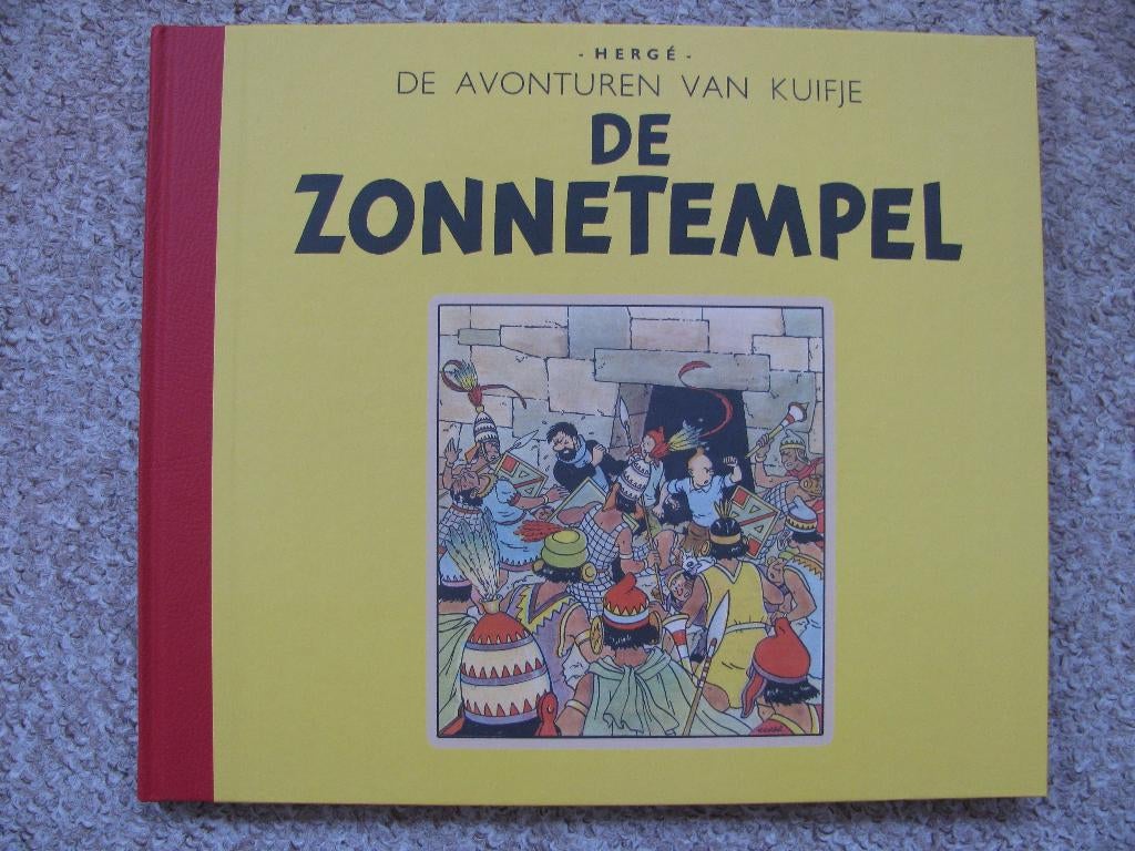 Kuifje - De Zonnetempel - oblong hardcover 2018 nr 56 van 99, Boeken, Eén stripboek, Nieuw, Ophalen of Verzenden, Herge
