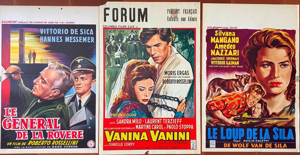de belles affiches de films anciennes du Cinema Forum, Collections, Enlèvement ou Envoi