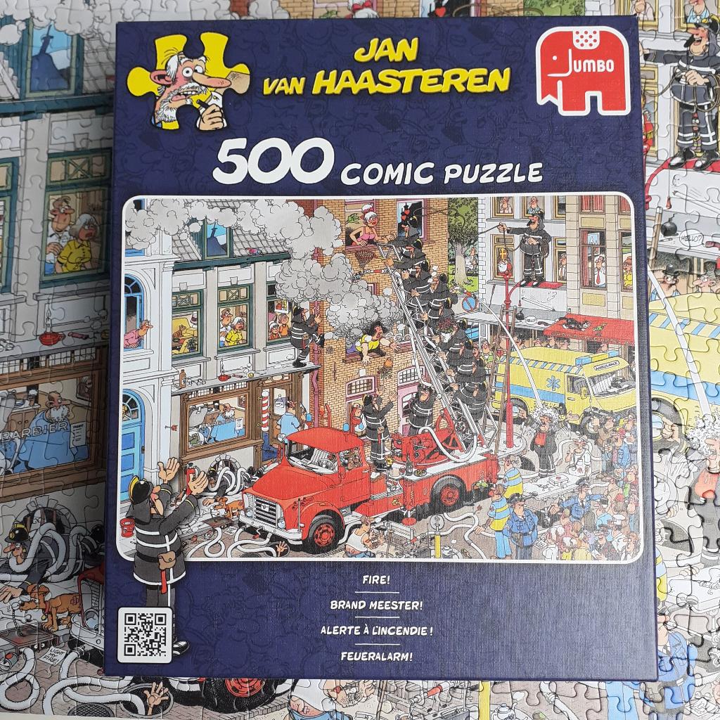 Meerdere Jan Van Haasteren puzzels, Hobby en Vrije tijd, Ophalen, 500 t/m 1500 stukjes, Zo goed als nieuw, Legpuzzel