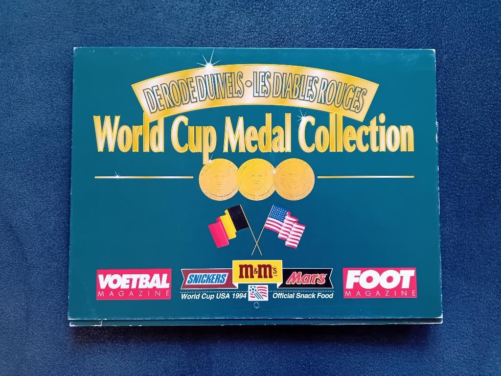 Munten De Rode Duivels WK USA 94, Verzamelen, Ophalen of Verzenden, Nieuw, Sport