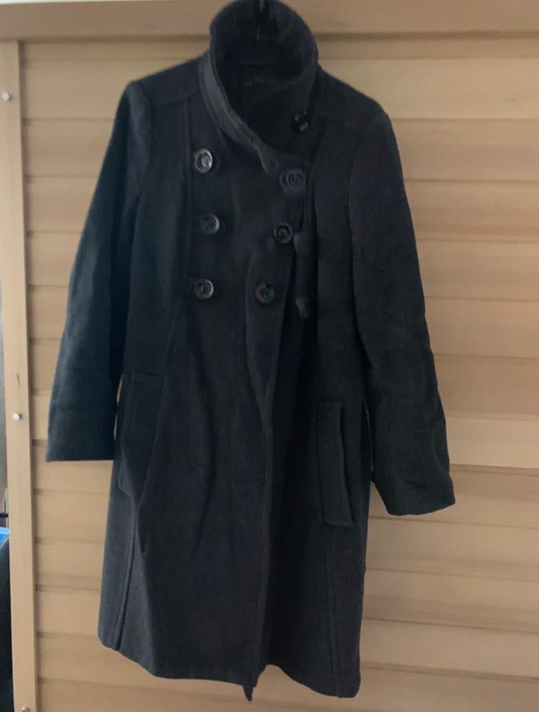 Winterjas Zara, Kleding | Dames, Jassen | Winter, Verzenden, Zo goed als nieuw, Maat 38/40 (M), Grijs