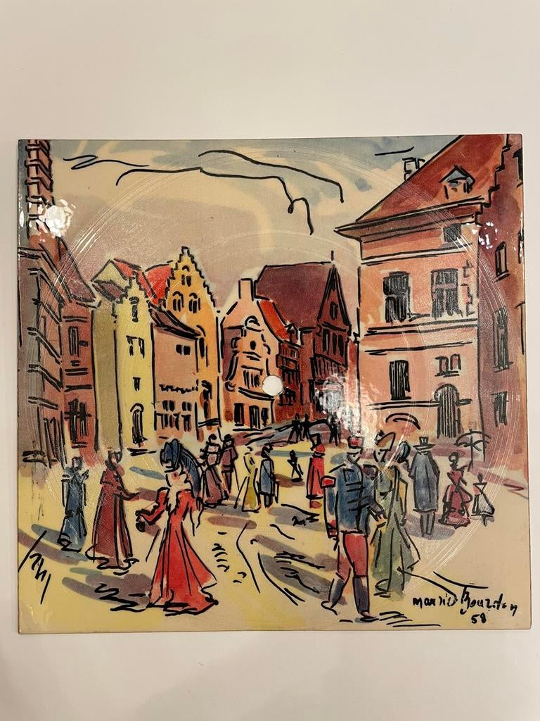 Carte postale musicale, Collections, Cartes postales | Belgique, Enlèvement ou Envoi