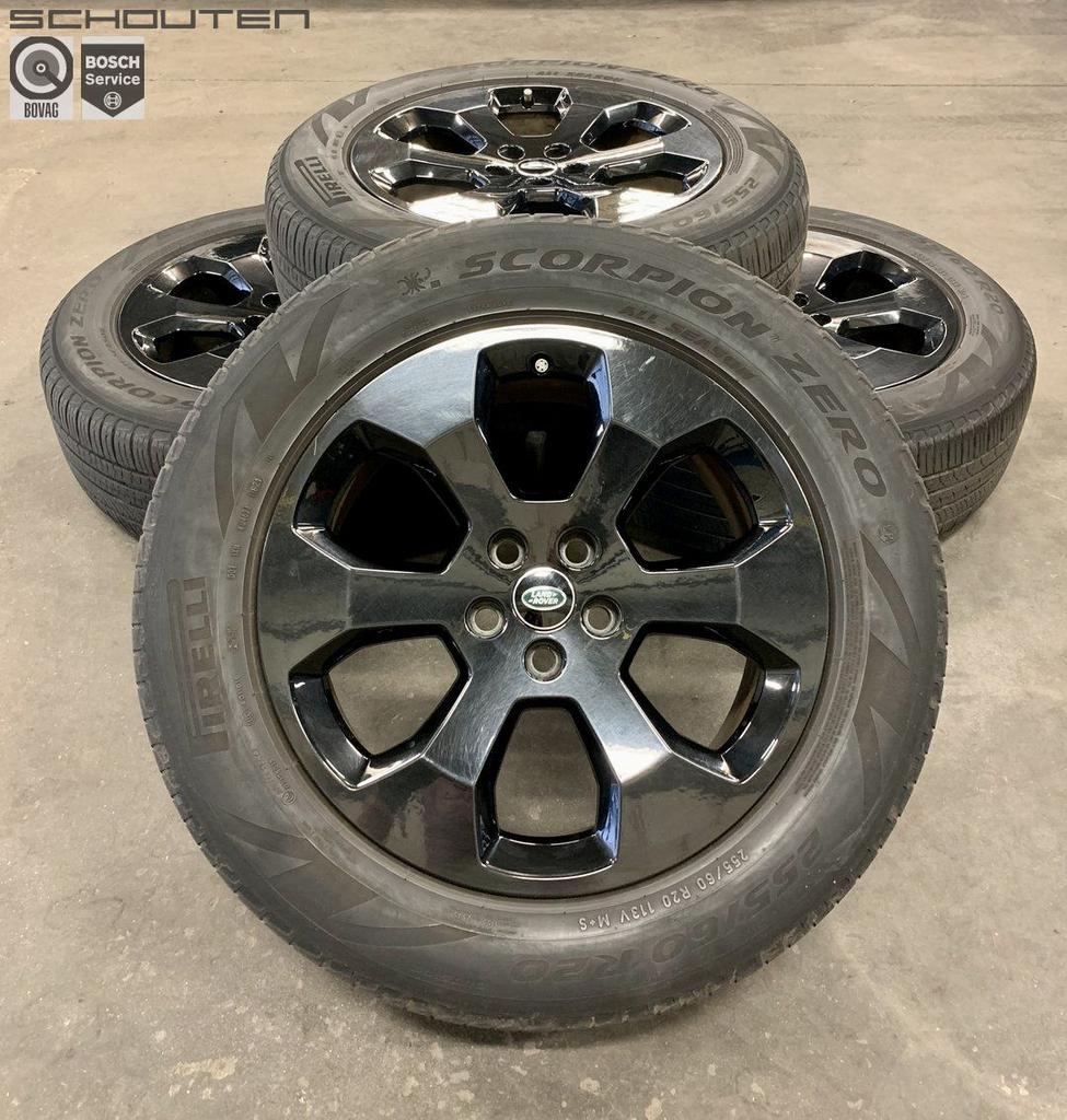 20" Land Rover Defender 255/60/R20 Pirelli All-season, Auto-onderdelen, Banden en Velgen, Ophalen, Gebruikt, 255 mm, -