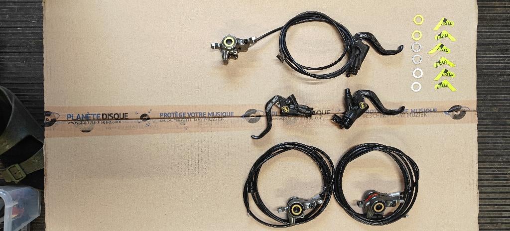 Magura MT8 SL remmen + een 3de reserve, Fietsen en Brommers, Ophalen, Gebruikt, Magura, Overige typen