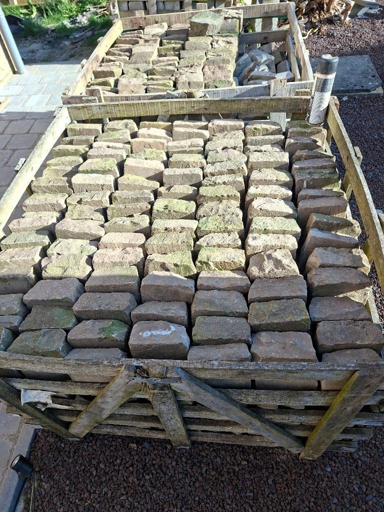 Pavés kandla, Jardin & Terrasse, Pavé & Dalles, Utilisé, Pierre naturelle, 10 m²² ou plus, Enlèvement