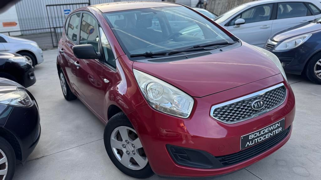 Kia Venga 1.4Benzine 152.xxxkm 2011/Airco,Bleutooth,Garantie, Voorwielaandrijving, Stof, Zwart, Parkeersensor